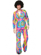 The Dye Suit - Mens 60s Hippie Costume